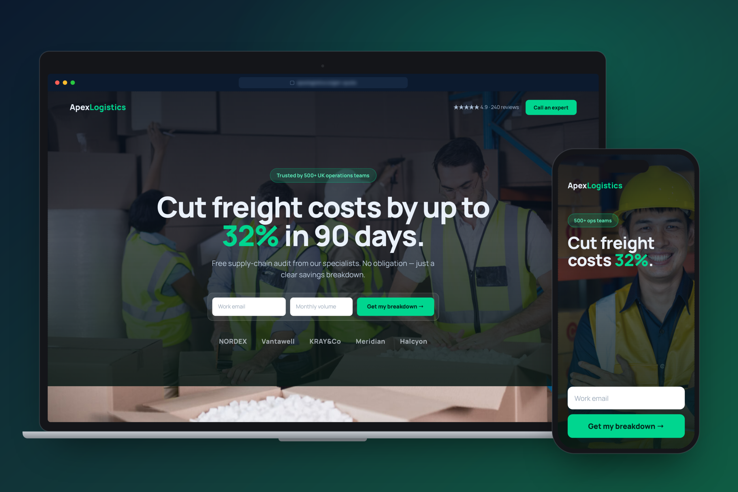 B2B Lead Generation Landing Page